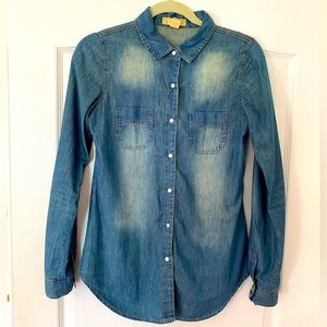 Blue Button Down Shirt